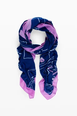 Bufandas Y Pañuelos-Desigual Foulard caras