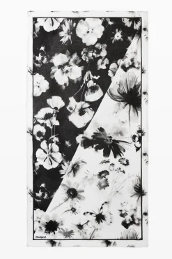Bufandas Y Pañuelos-Desigual Foulard flores