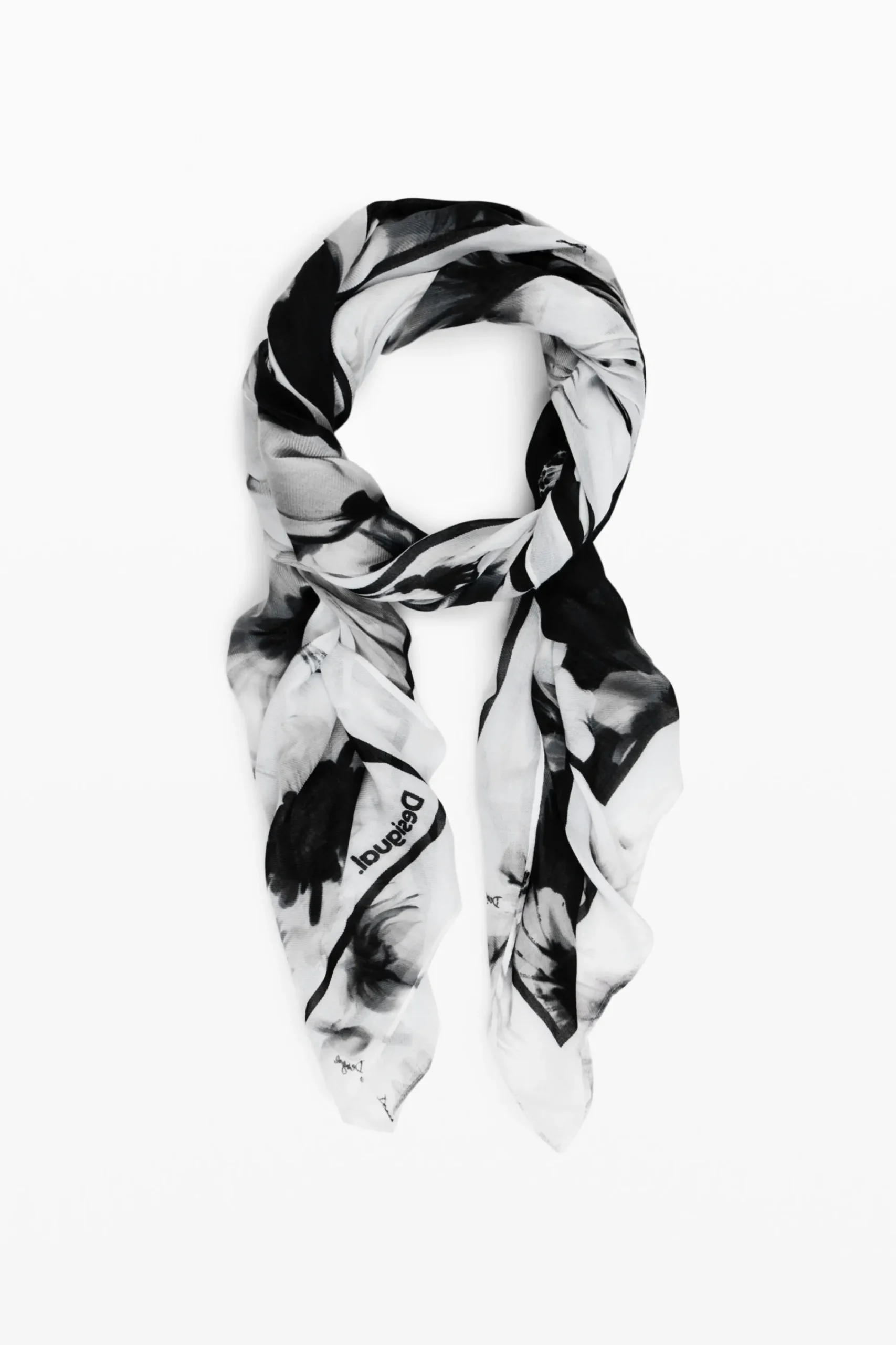 Bufandas Y Pañuelos-Desigual Foulard flores