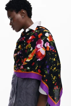 Bufandas Y Pañuelos-Desigual Foulard flores