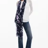 Bufandas Y Pañuelos-Desigual Foulard flores