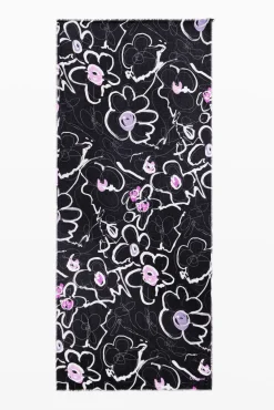 Bufandas Y Pañuelos-Desigual Foulard flores