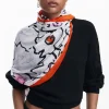Bufandas Y Pañuelos-Desigual Foulard flores