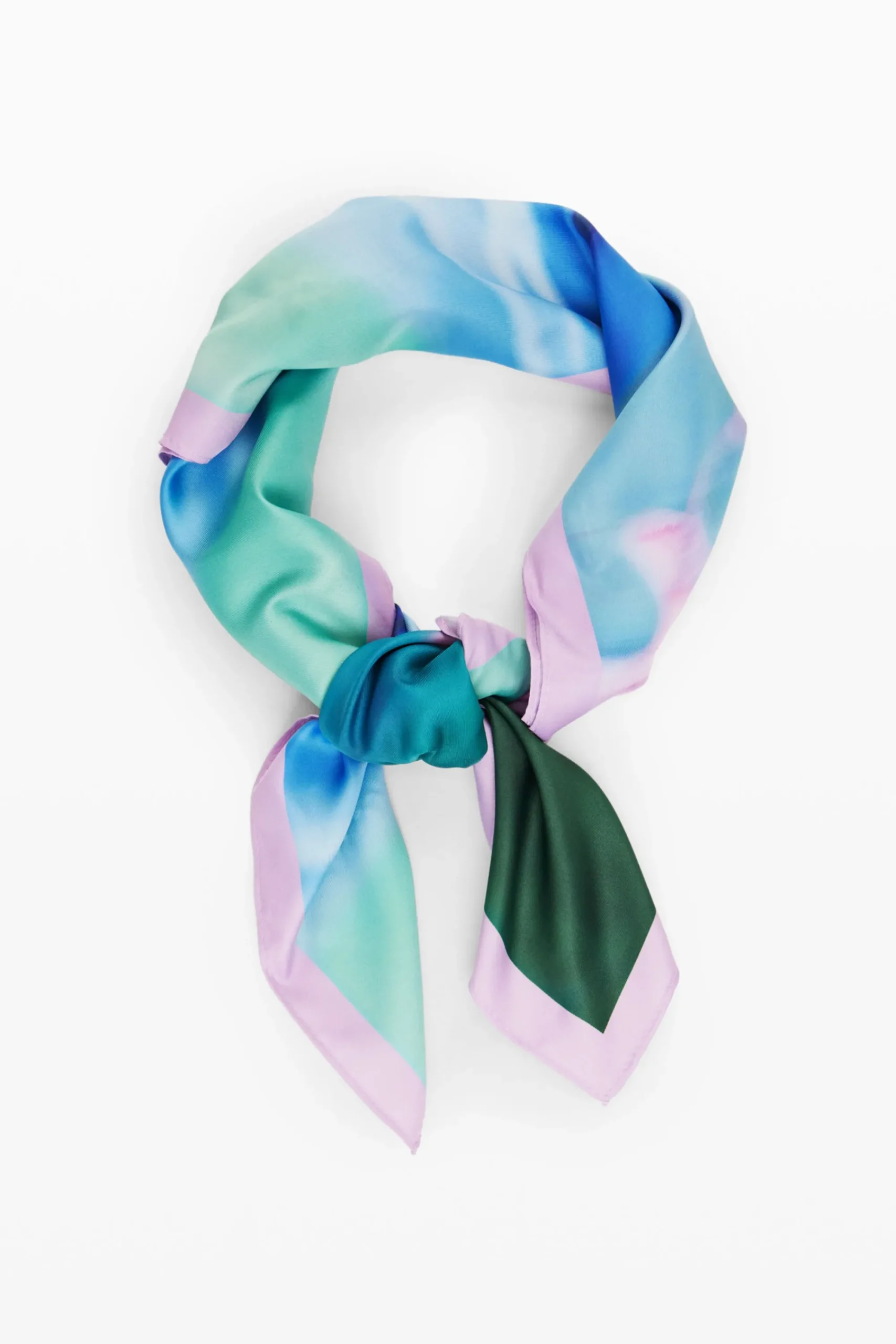 Bufandas Y Pañuelos-Desigual Foulard flores acuarela