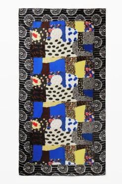 Bufandas Y Pañuelos-Desigual Foulard patch floral