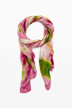 Bufandas Y Pañuelos-Desigual Foulard rectangular acuarela