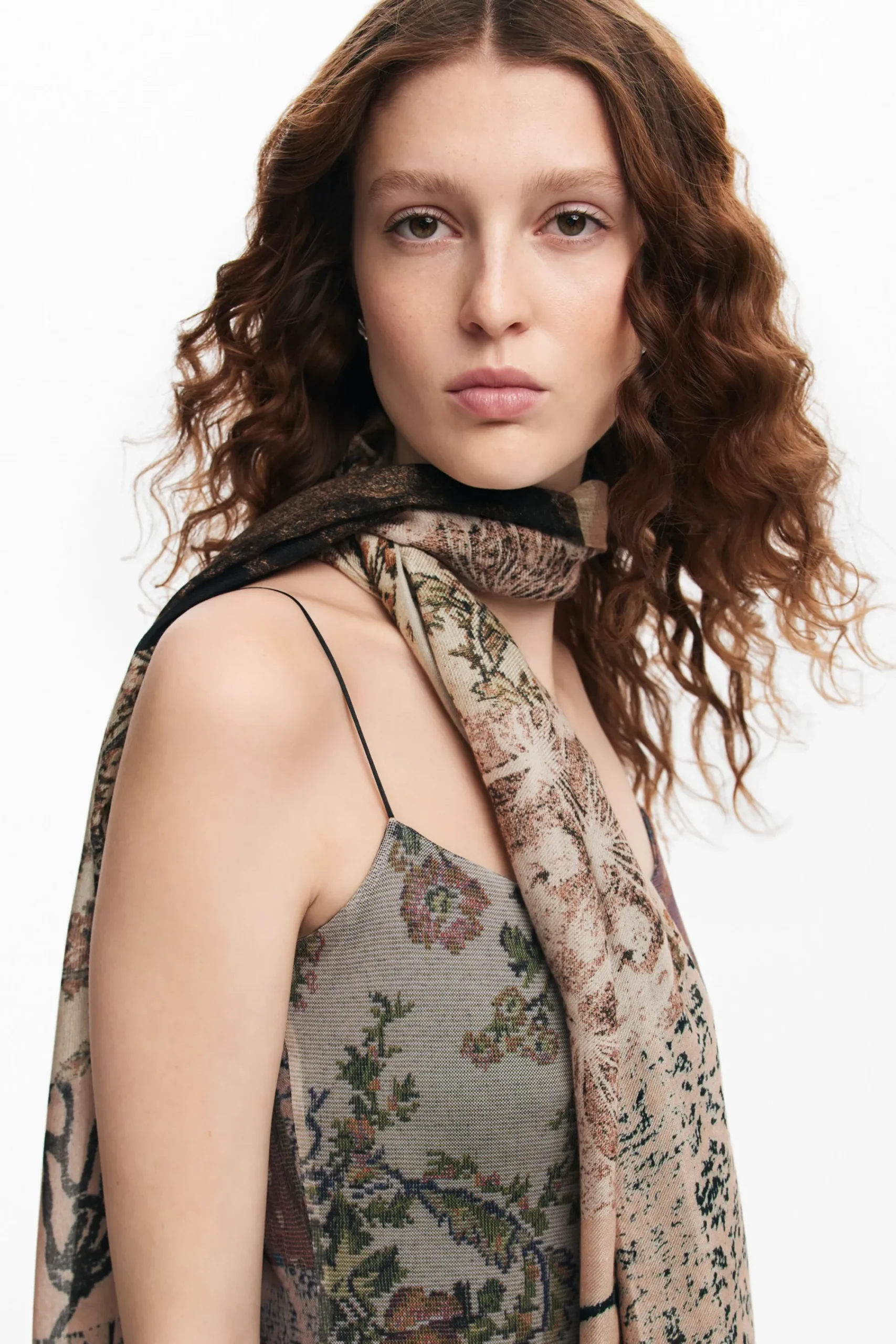Bufandas Y Pañuelos-Desigual Foulard tapestry