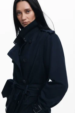 Abrigos Y Chaquetas-Desigual Gabardina desmontable