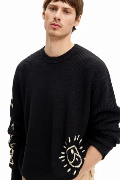 Jerséis Y Sudaderas-Desigual Jersey bordados
