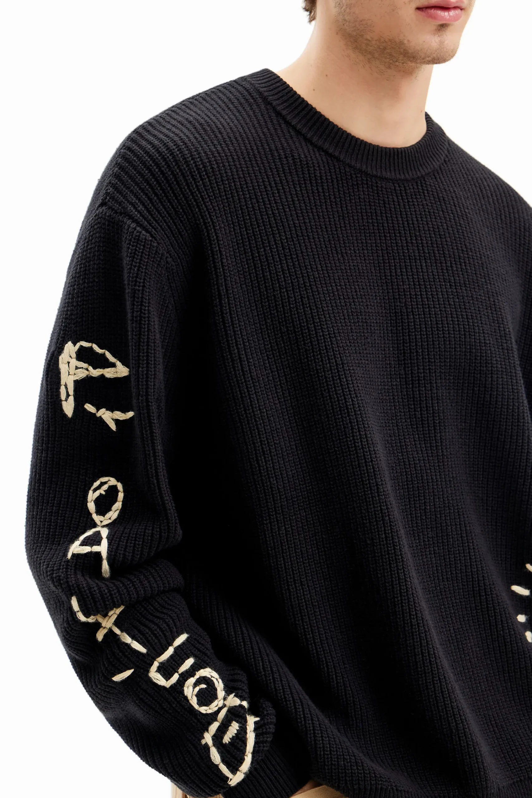 Jerséis Y Sudaderas-Desigual Jersey bordados