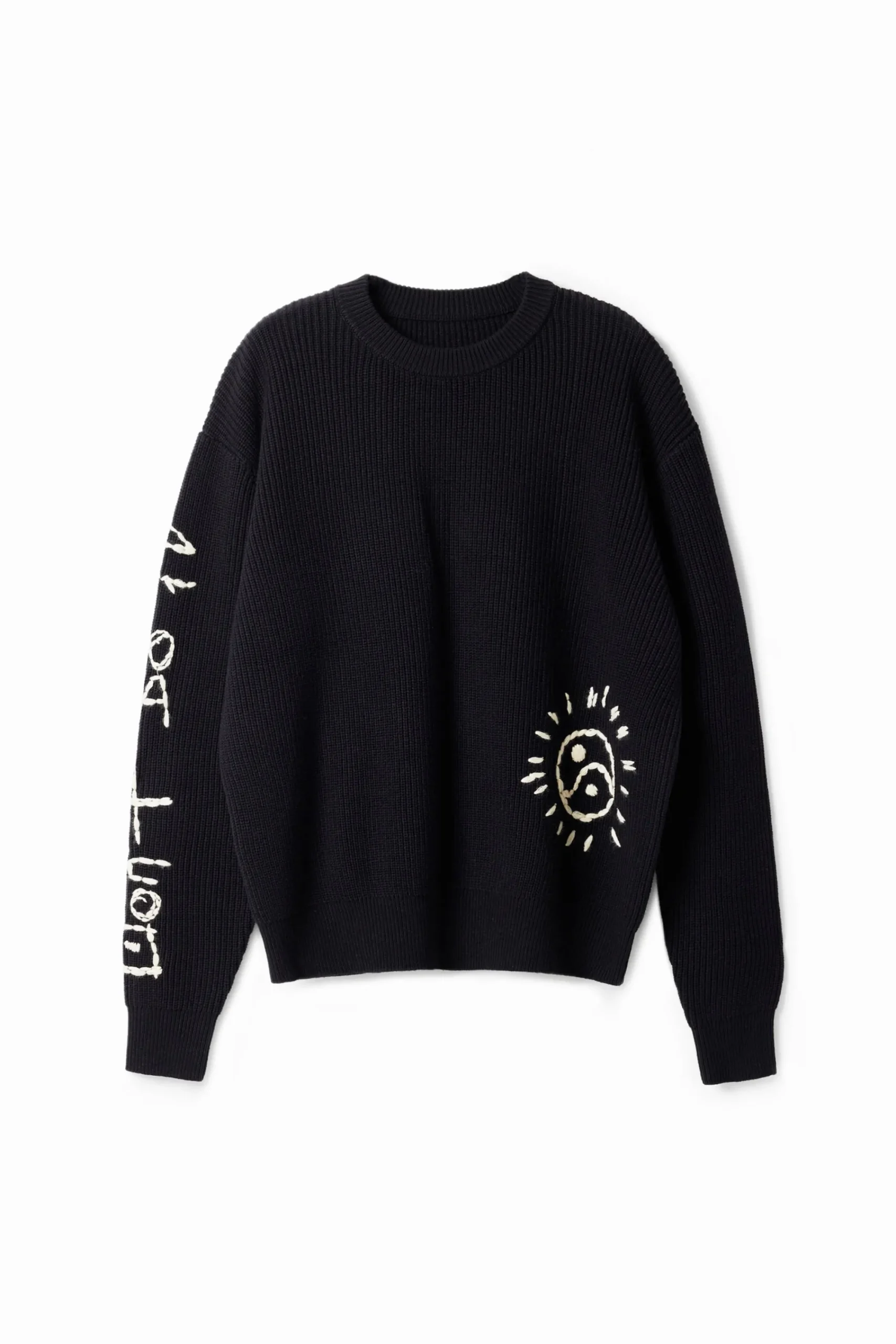 Jerséis Y Sudaderas-Desigual Jersey bordados