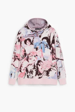 Ropa De Punto|Jerséis-Desigual Jersey capucha María Escoté