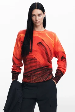 Ropa De Punto|Jerséis-Desigual Jersey contrastes