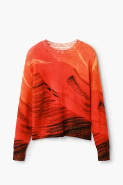 Ropa De Punto|Jerséis-Desigual Jersey contrastes