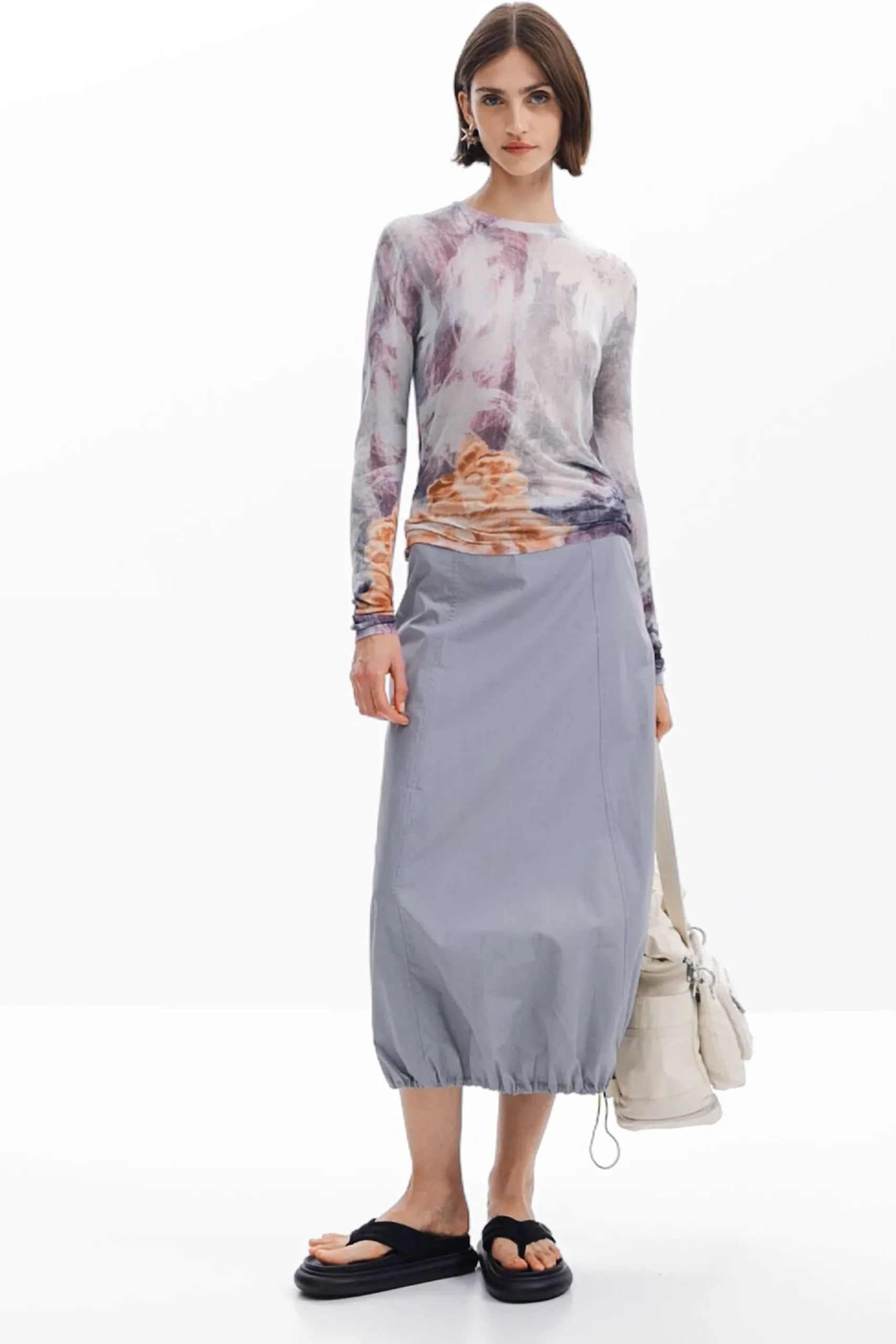 Ropa De Punto|Jerséis-Desigual Jersey cuello perkins arty