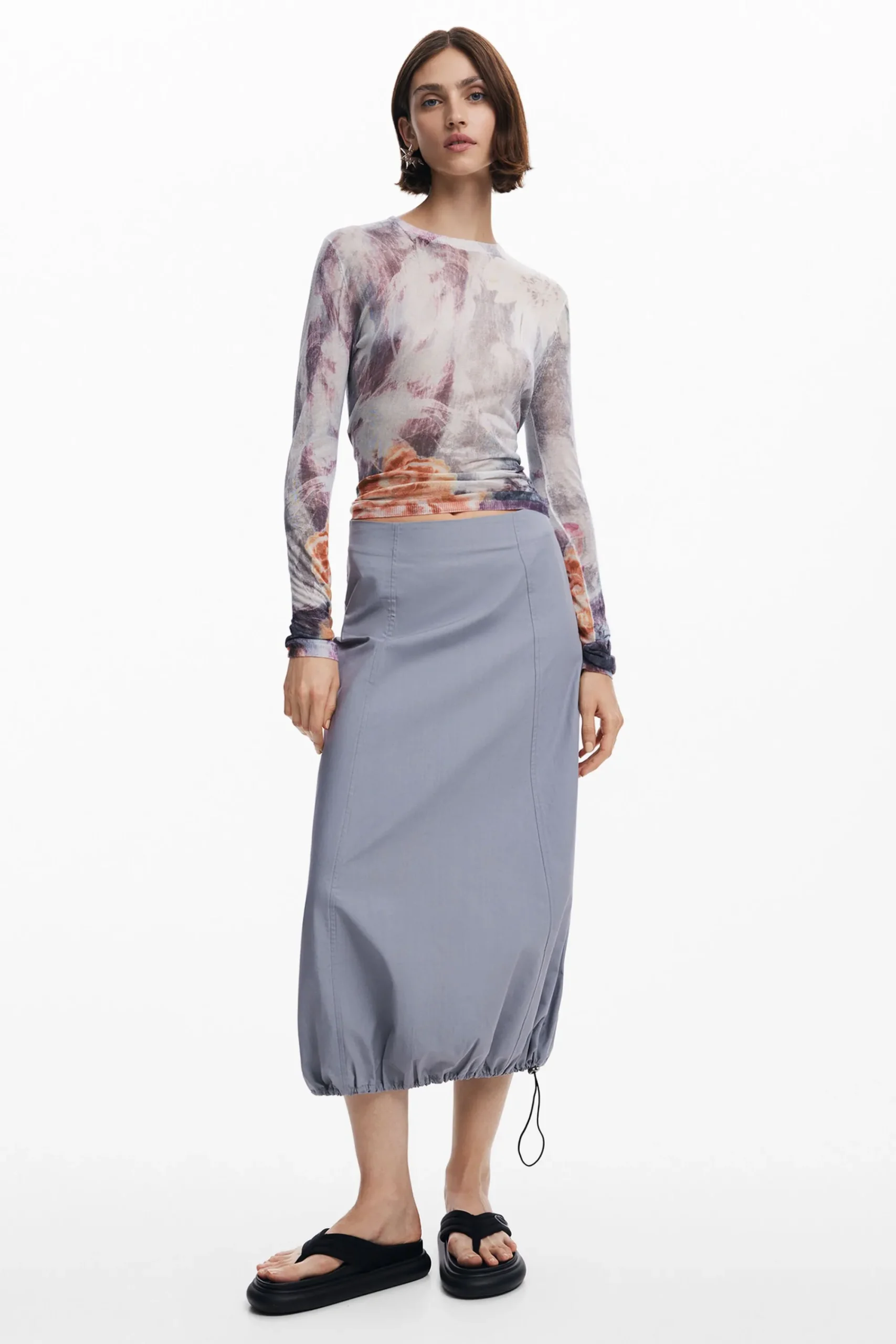 Ropa De Punto|Jerséis-Desigual Jersey cuello perkins arty