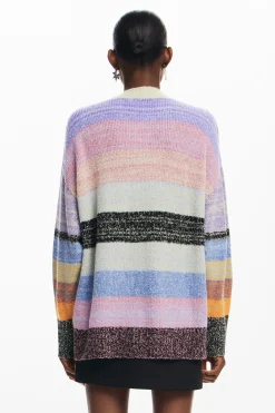 Ropa De Punto|Jerséis-Desigual Jersey de punto rayas