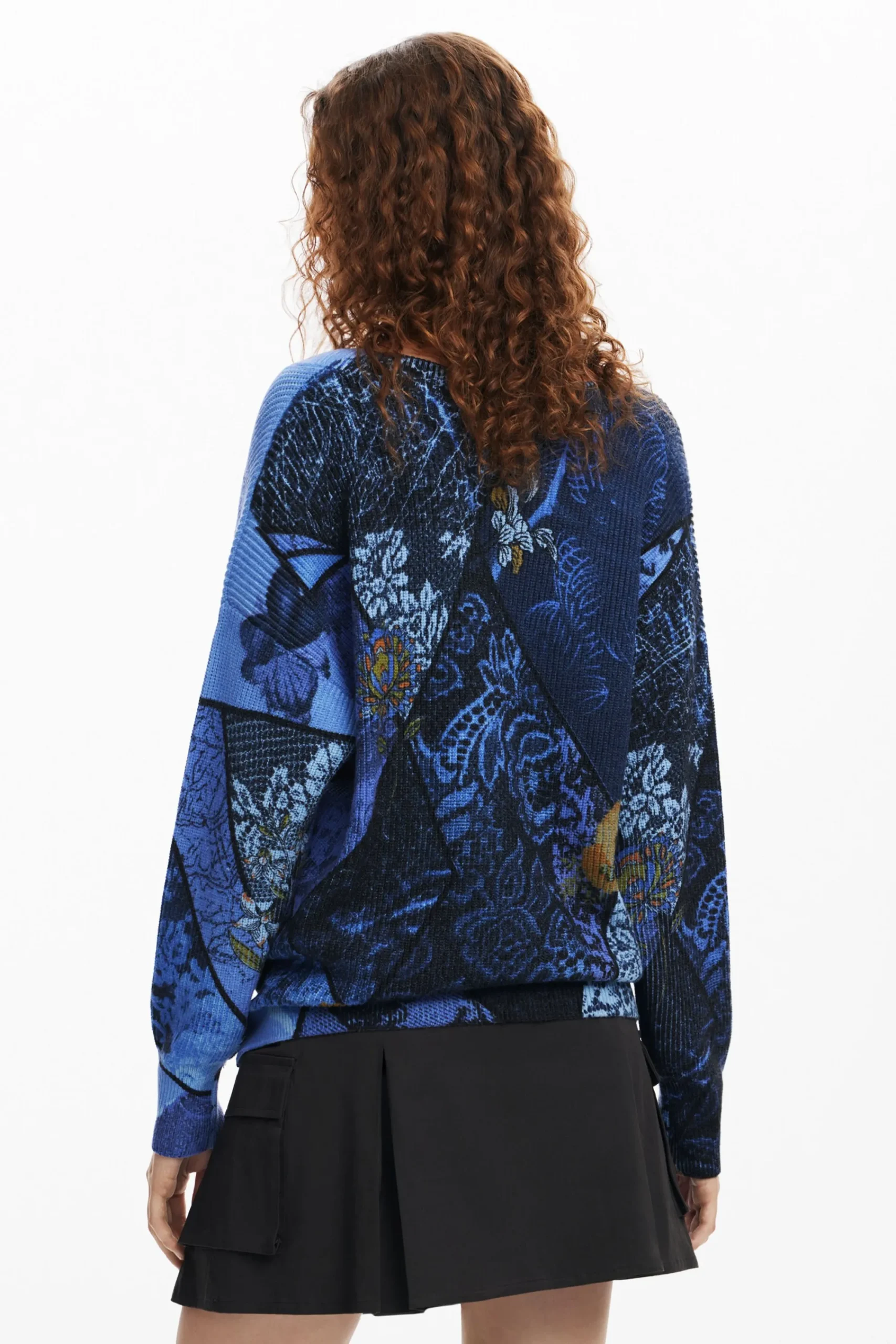 Ropa De Punto|Jerséis-Desigual Jersey estampado arty