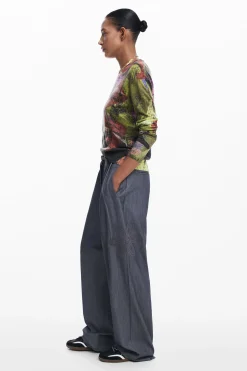 Ropa De Punto|Jerséis-Desigual Jersey estampado M. Christian Lacroix