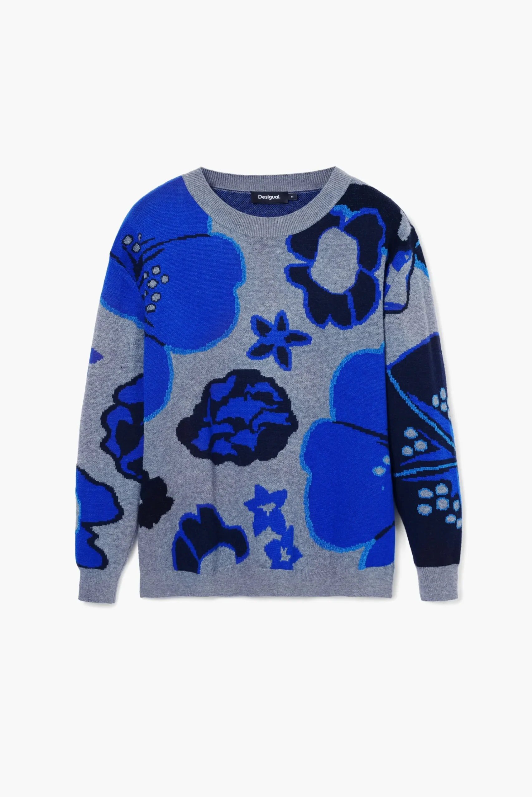 Ropa De Punto|Jerséis-Desigual Jersey flores