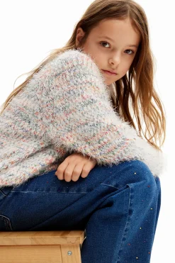 Jerséis Y Sudaderas-Desigual Jersey jaspeado