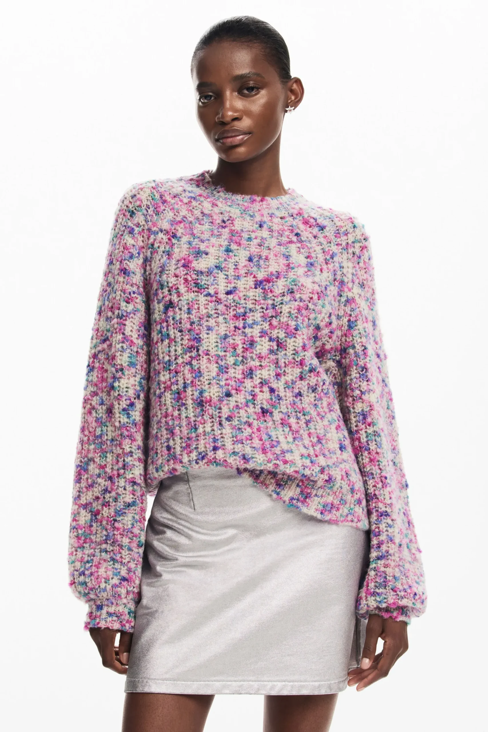 Ropa De Punto|Jerséis-Desigual Jersey multicolor