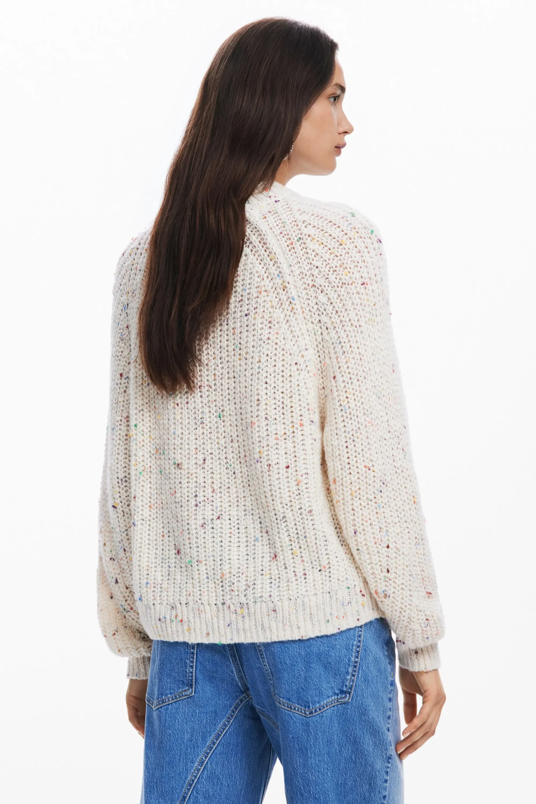 Ropa De Punto|Jerséis-Desigual Jersey oversize punto