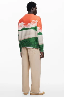 Jerséis Y Sudaderas-Desigual Jersey paisaje