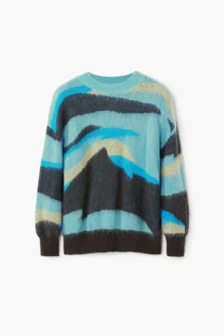 Ropa De Punto|Jerséis-Desigual Jersey paisaje