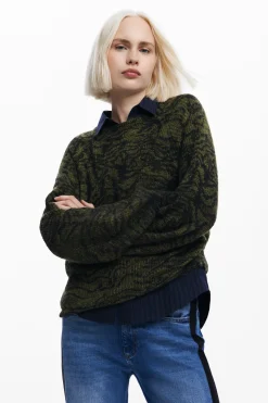 Ropa De Punto|Jerséis-Desigual Jersey print arty