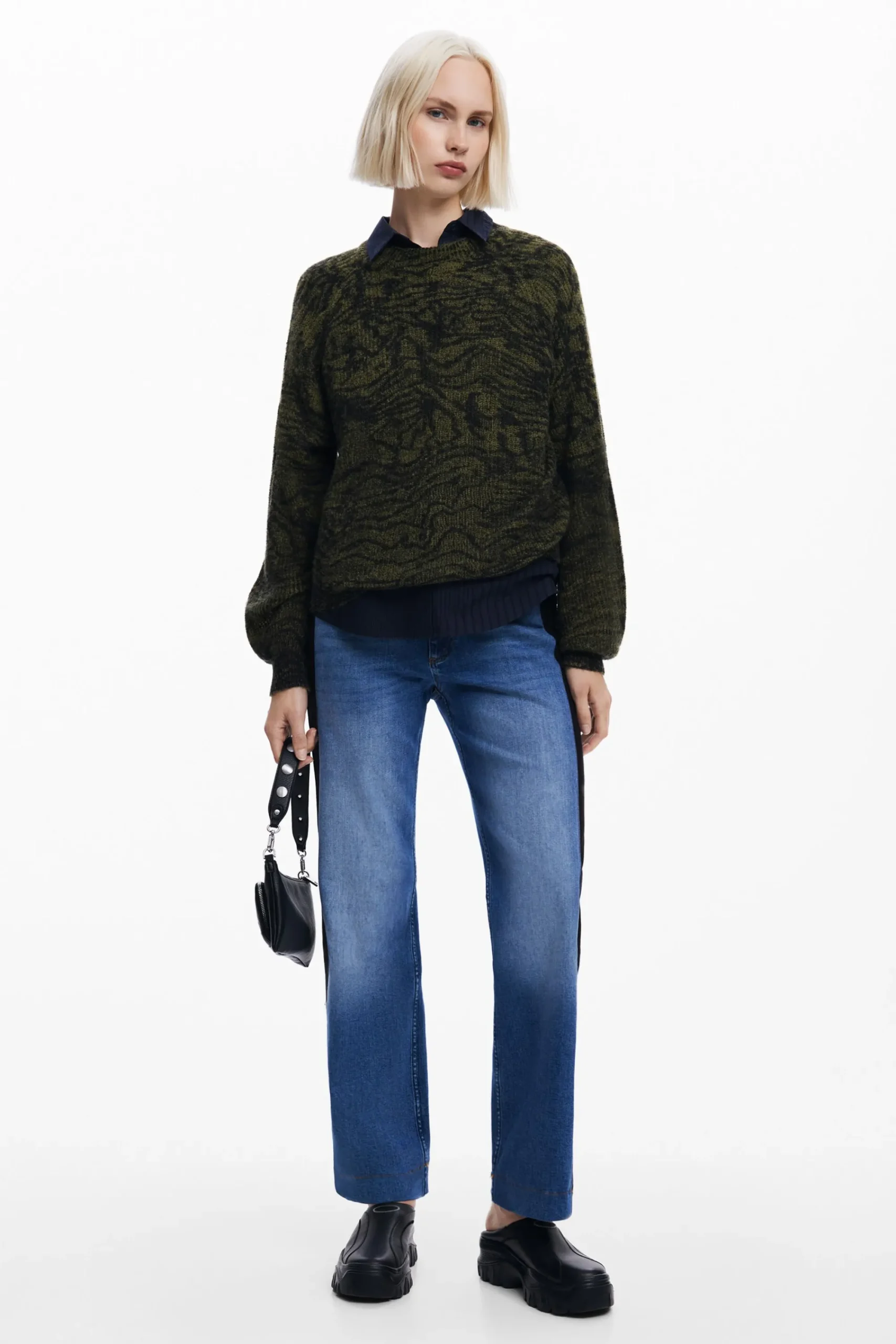 Ropa De Punto|Jerséis-Desigual Jersey print arty
