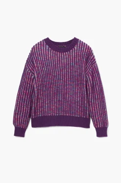 Ropa De Punto|Jerséis-Desigual Jersey punto rayas