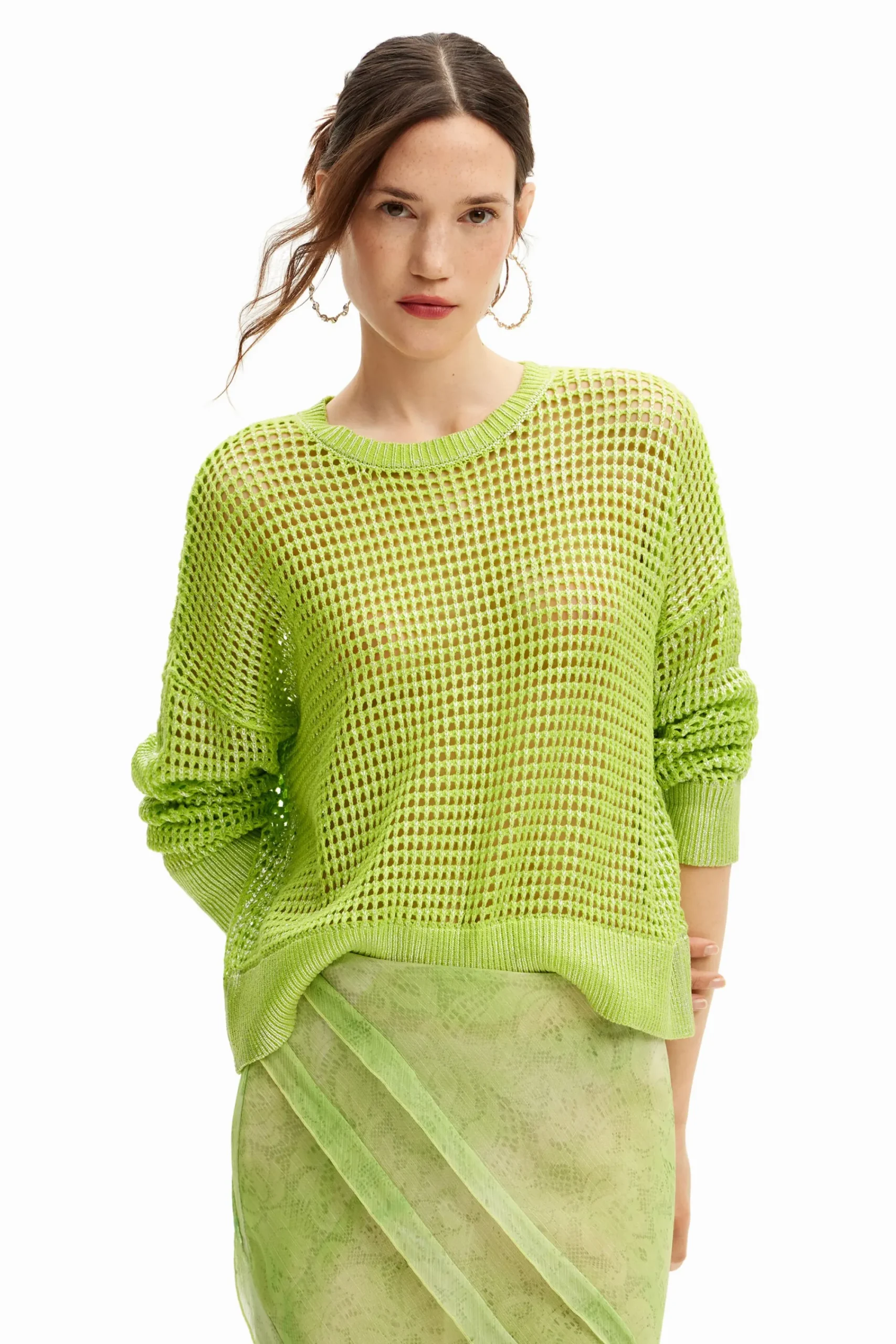 Ropa De Punto|Jerséis-Desigual Jersey textura punto