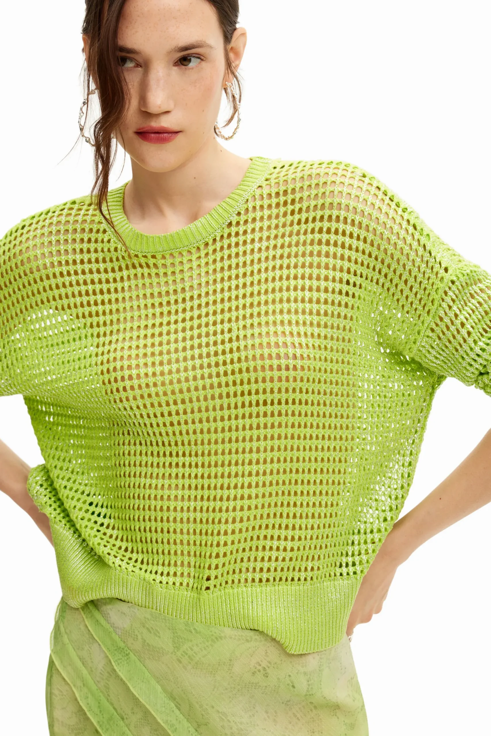 Ropa De Punto|Jerséis-Desigual Jersey textura punto