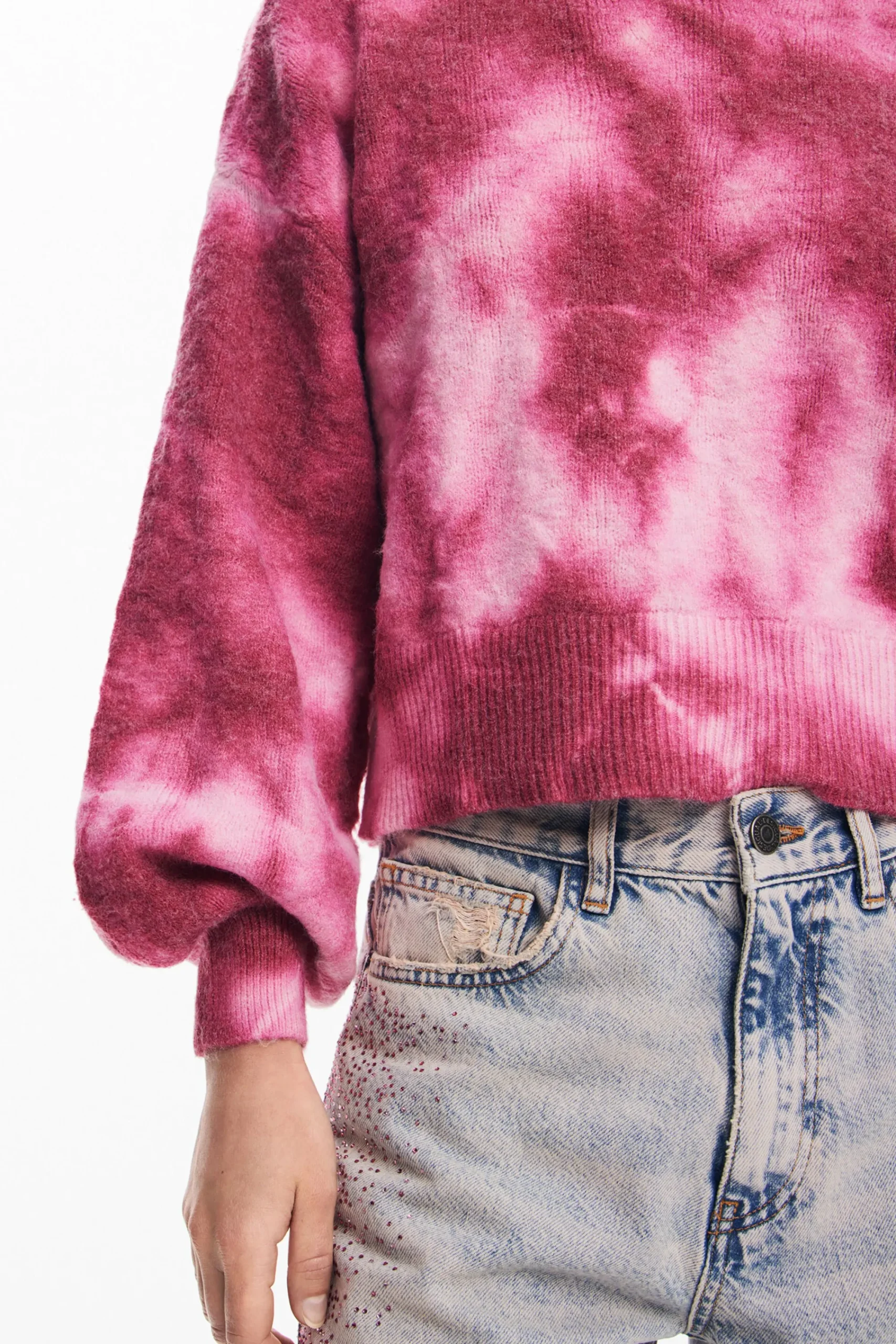 Ropa De Punto|Jerséis-Desigual Jersey tie-dye