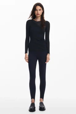 Pantalones-Desigual Legging fusseau M.Christian Lacroix