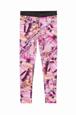Faldas Y Pantalones|Leggings-Desigual Leggings alas de mariposa