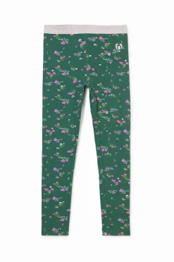 Faldas Y Pantalones|Leggings-Desigual Leggings flores