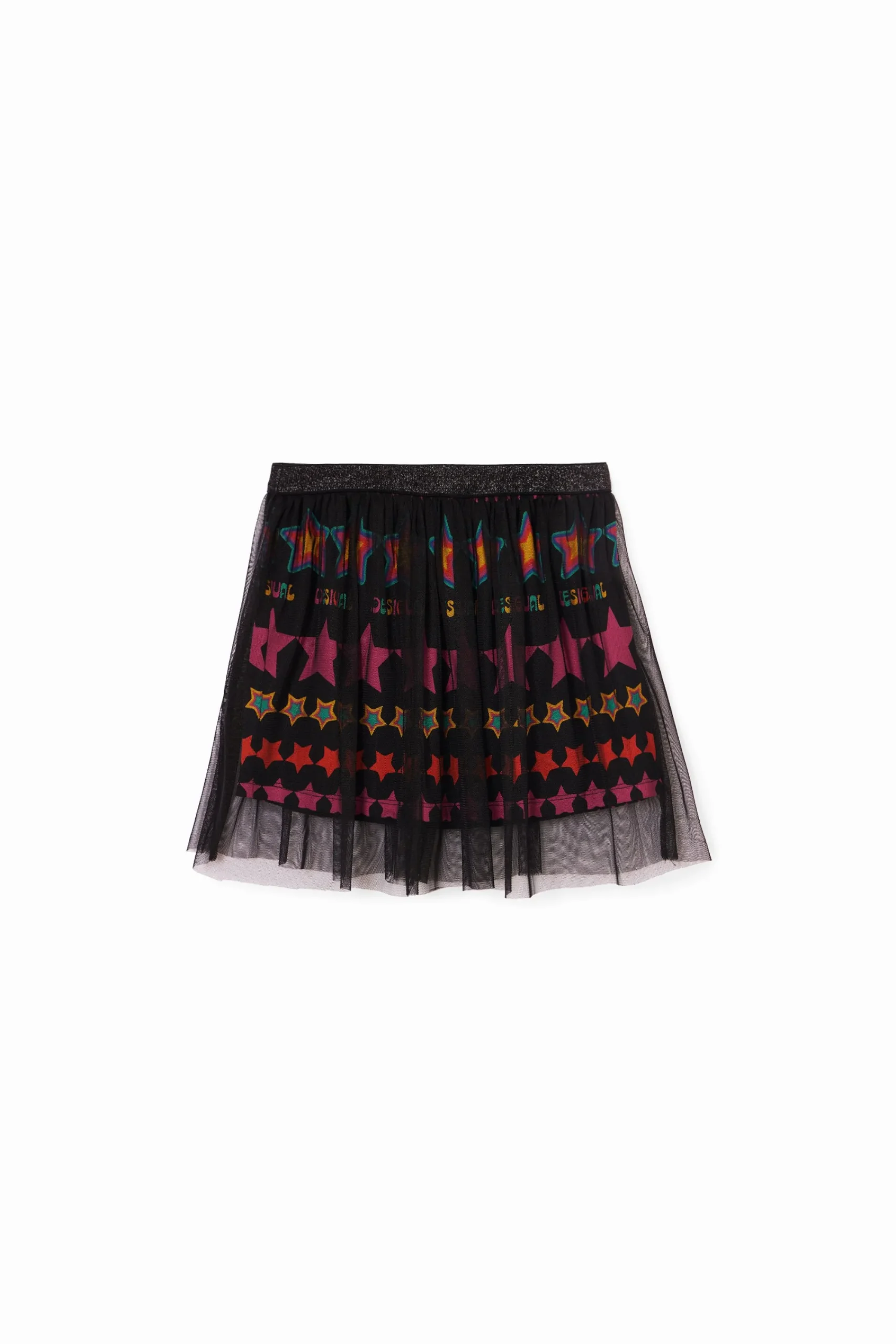Faldas Y Pantalones-Desigual Minifalda estrellas