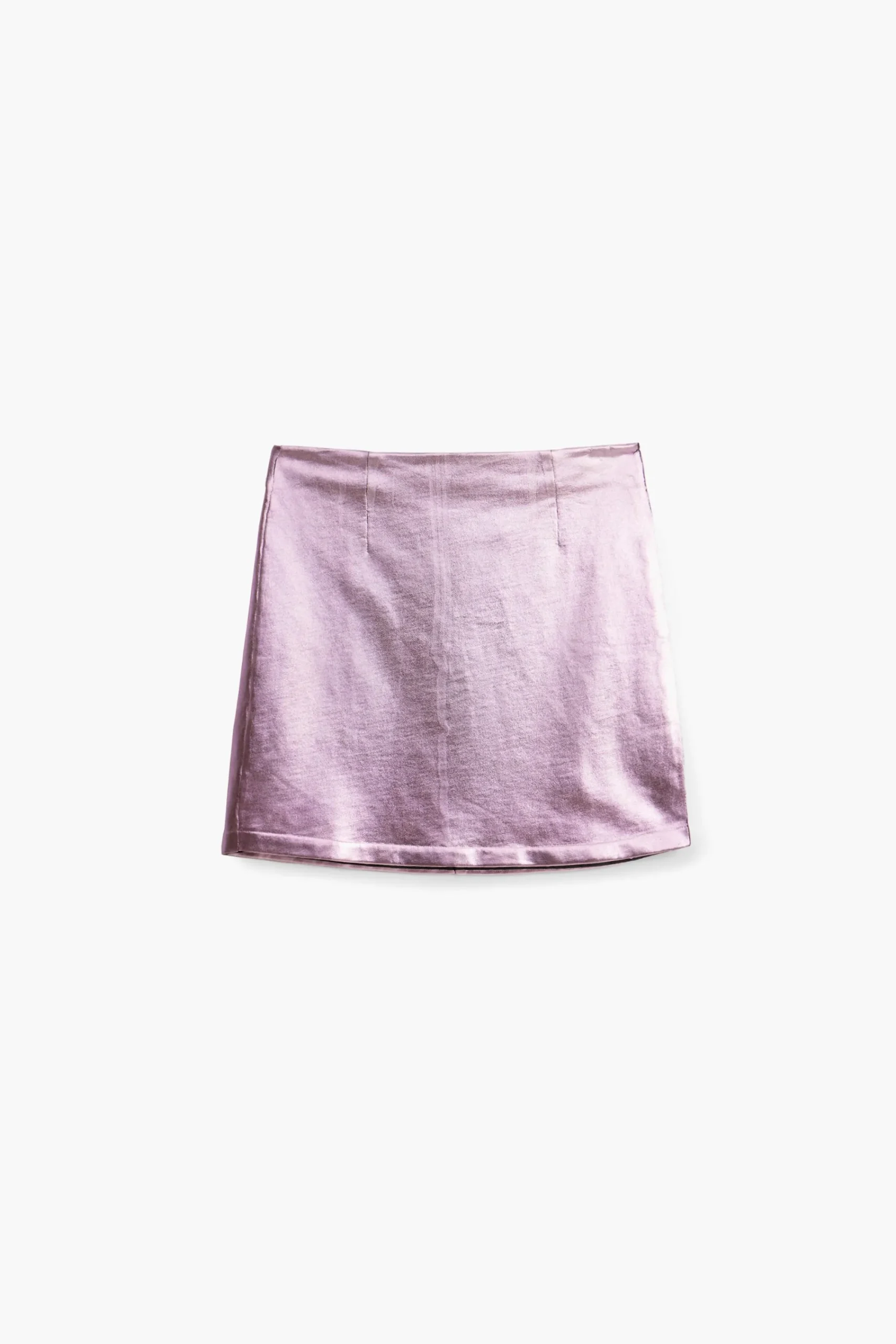 Faldas Y Shorts-Desigual Minifalda metalizada