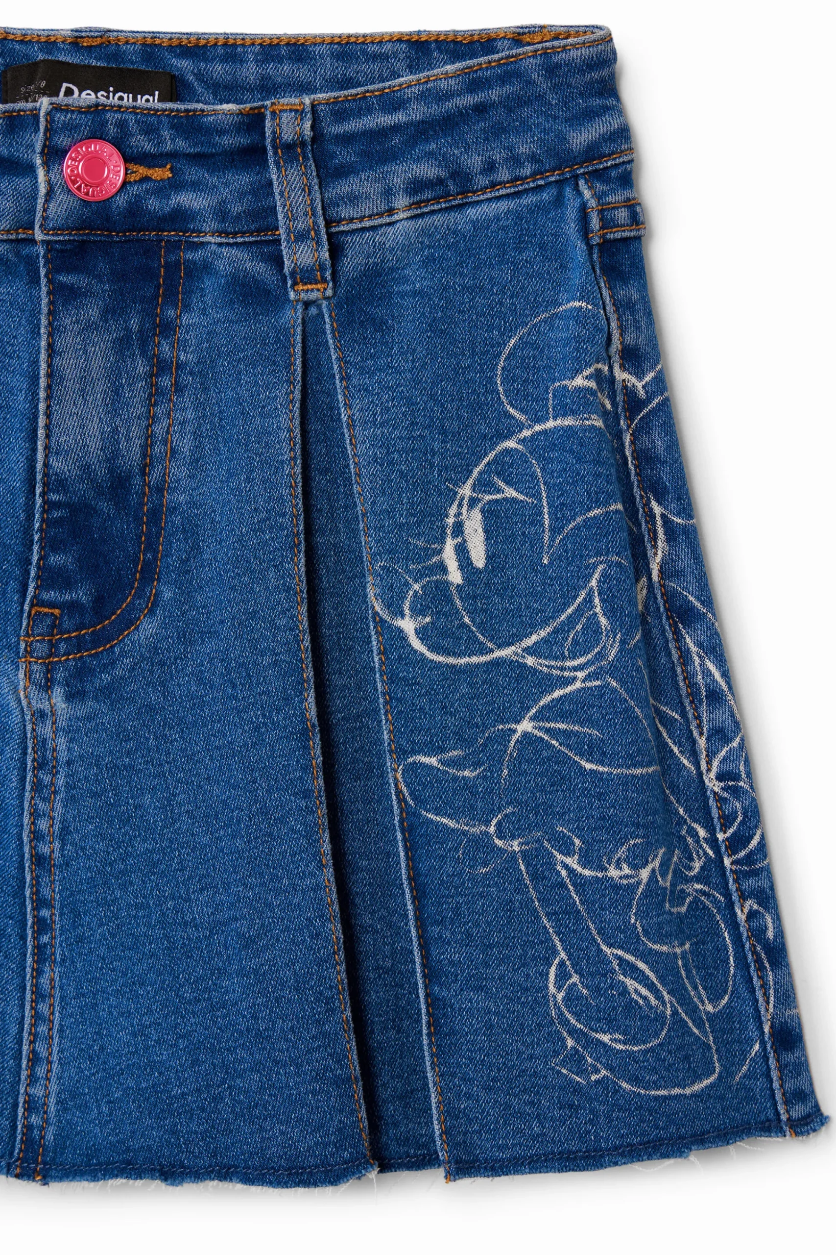 Faldas Y Pantalones-Desigual Minifalda vaquera Minnie