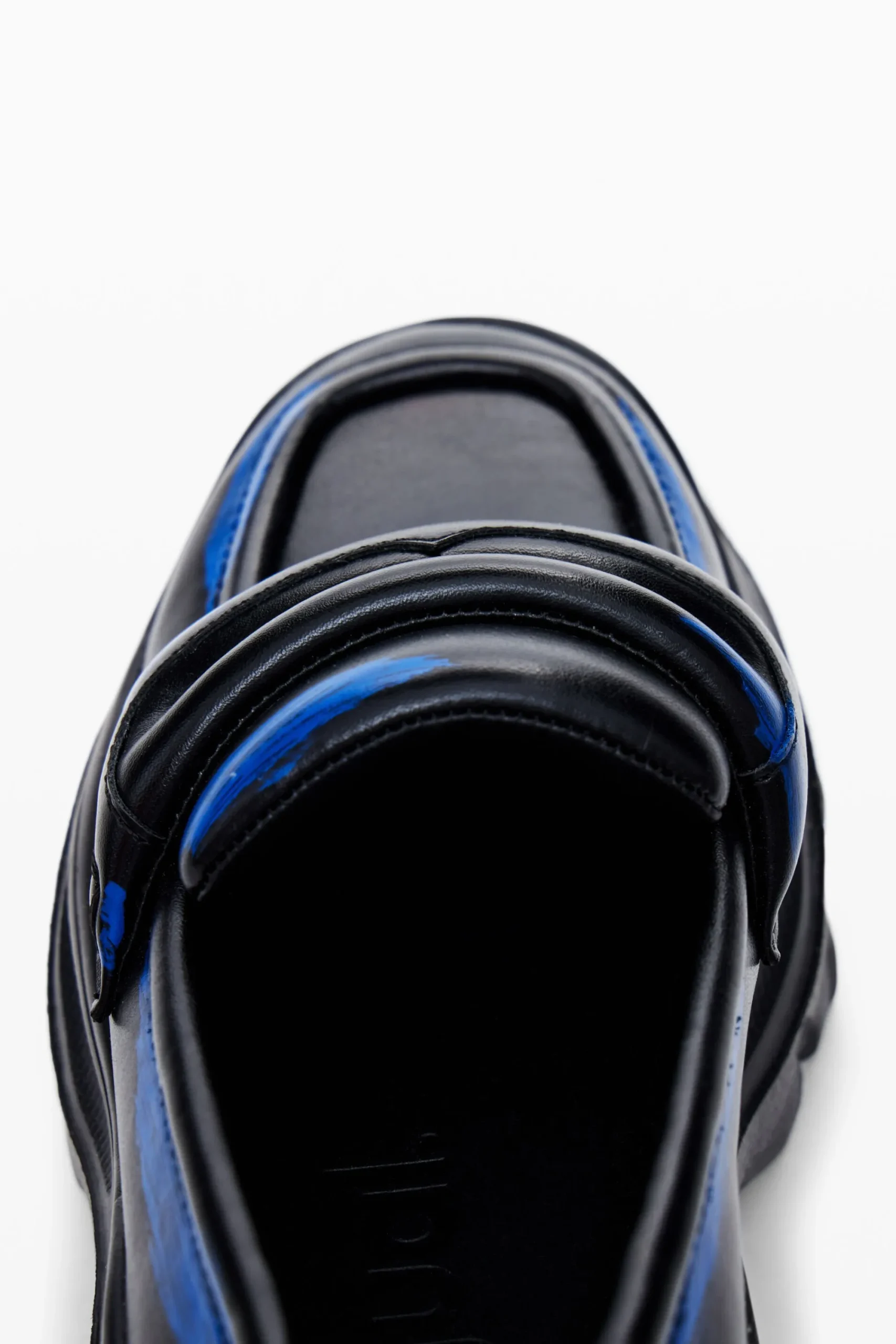Zapatos-Desigual Mocasines chunky cuero