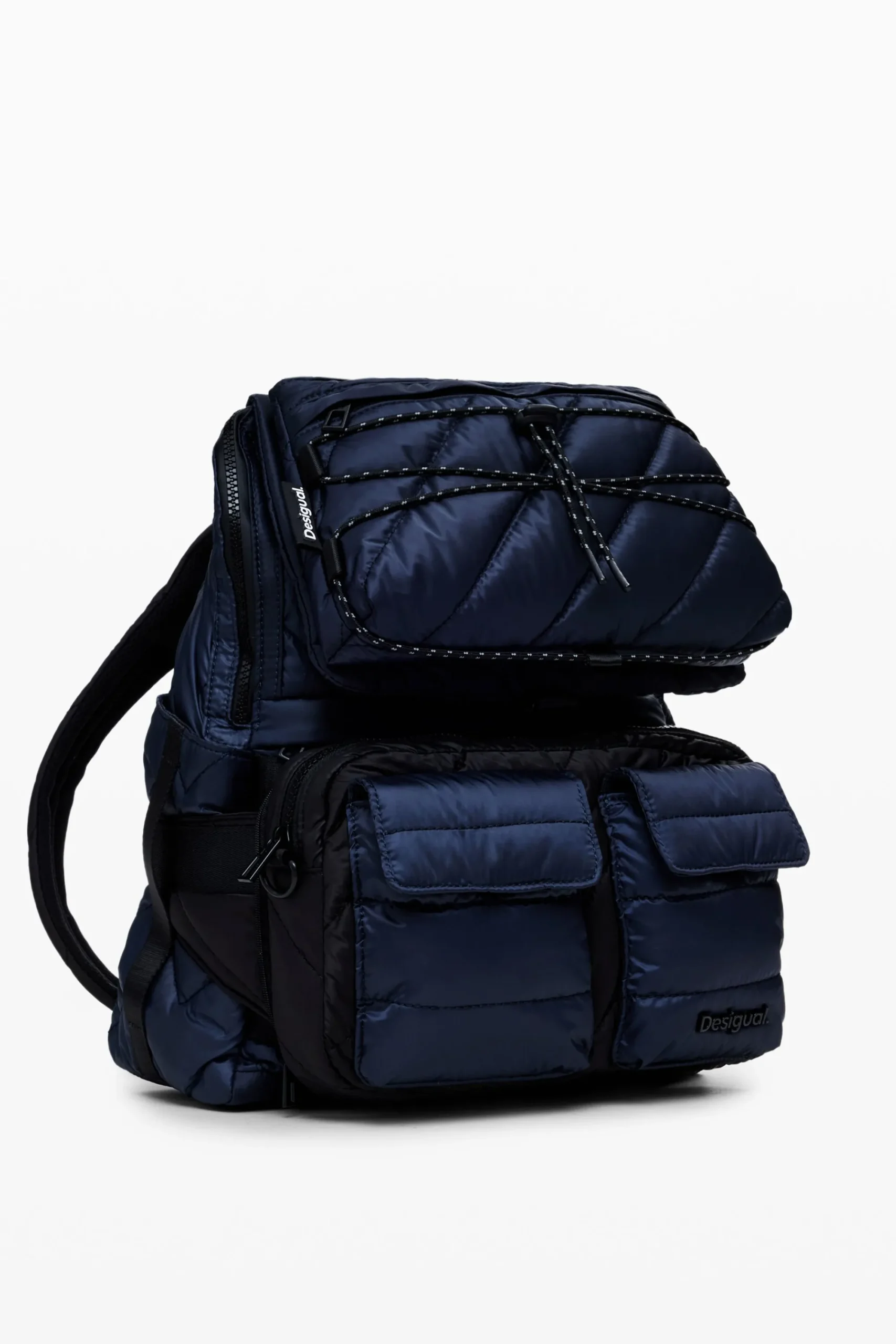 Mochilas|Mochilas-Desigual Mochila acolchada multibolsillo