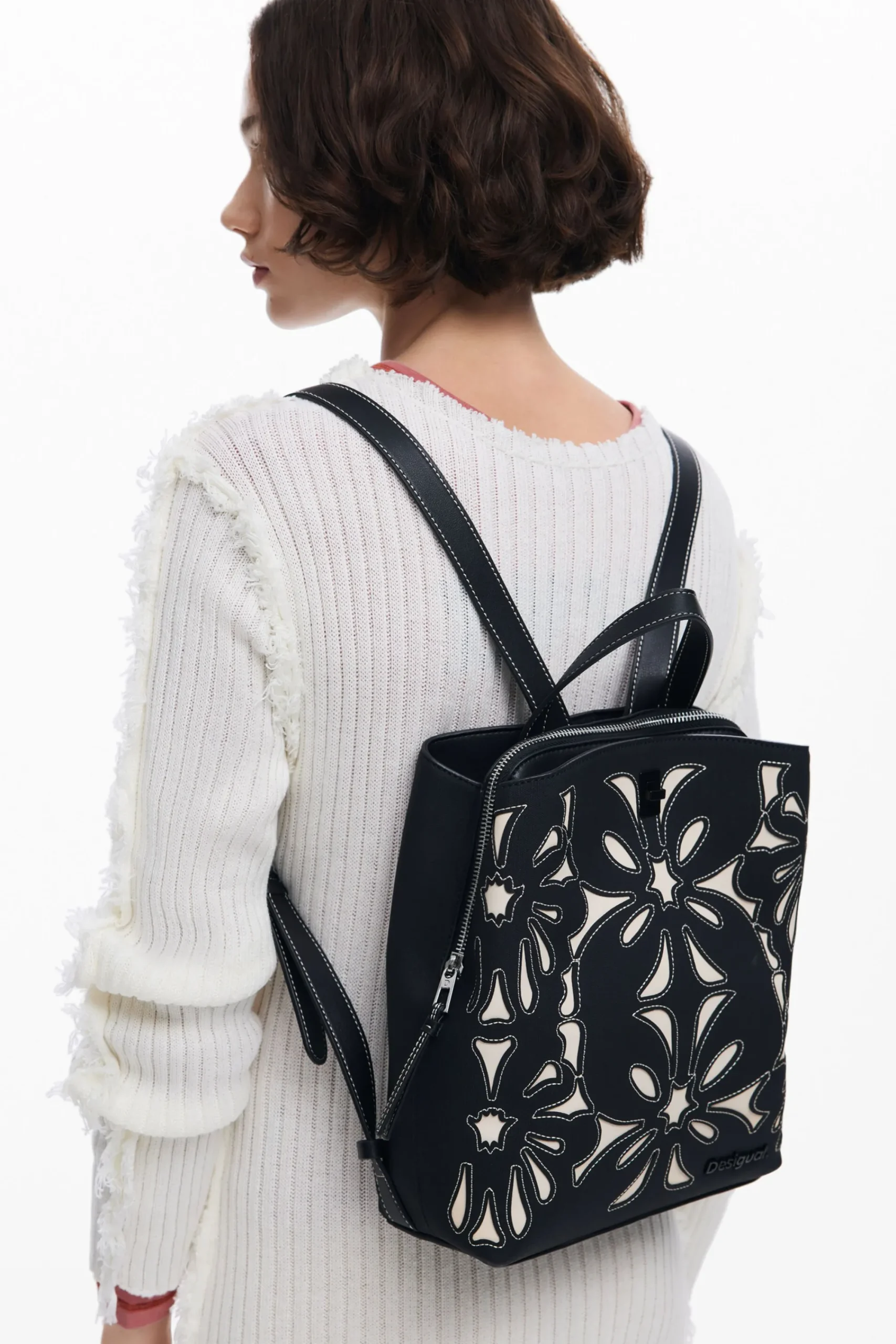 Mochilas|Mochilas-Desigual Mochila flores