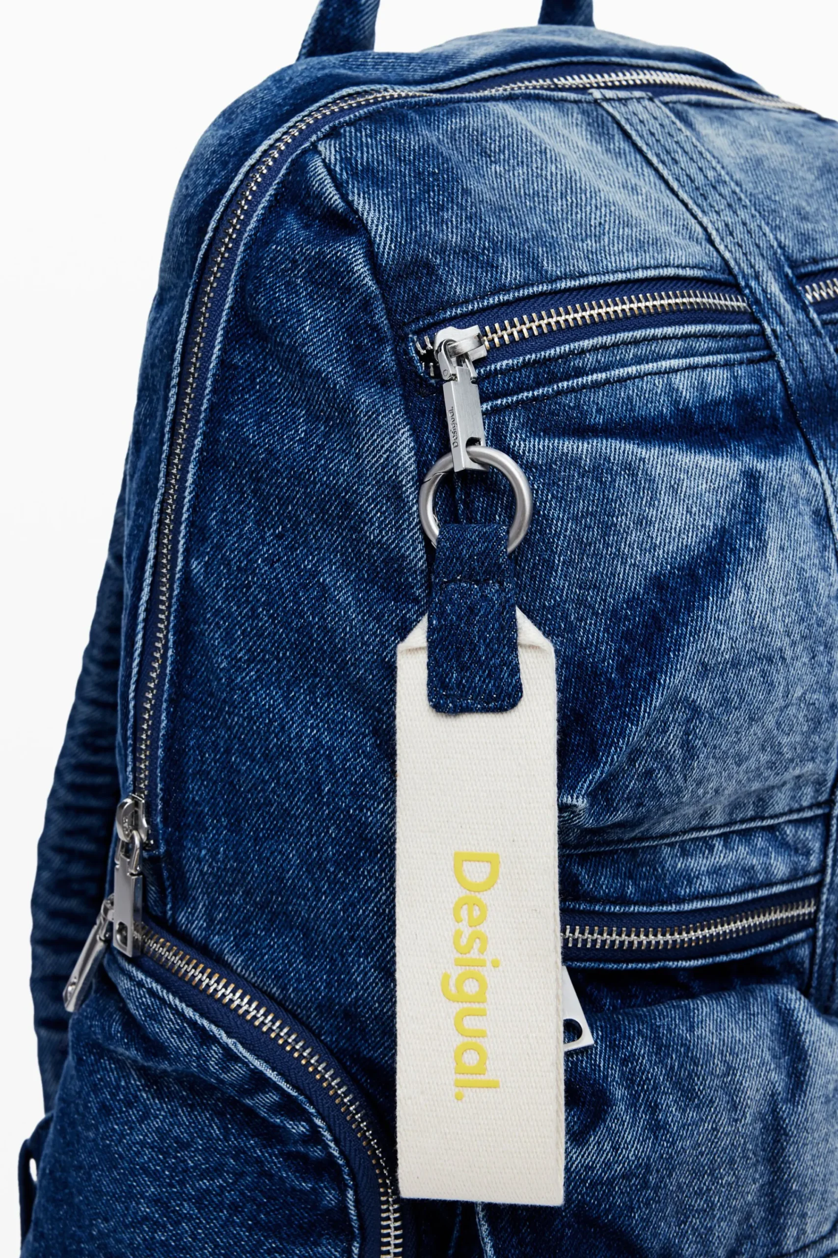 Mochilas|Mochilas-Desigual Mochila L denim