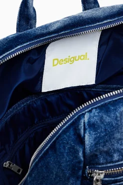 Mochilas|Mochilas-Desigual Mochila L denim