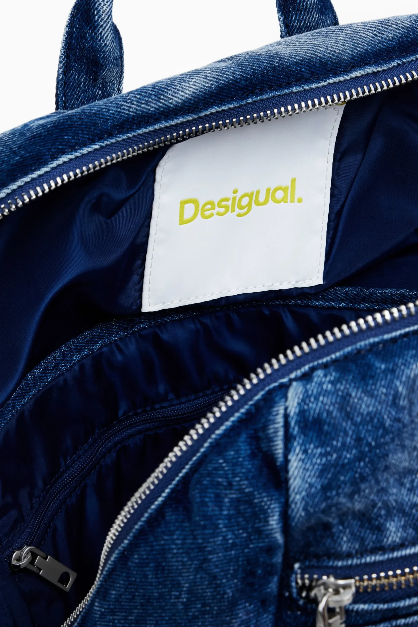 Mochilas|Mochilas-Desigual Mochila L denim