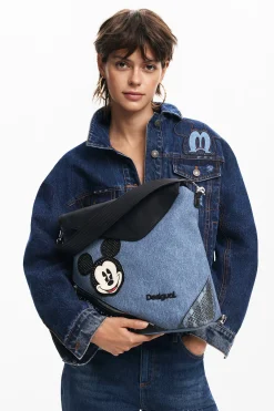 Mochilas|Mochilas-Desigual Mochila L denim Mickey
