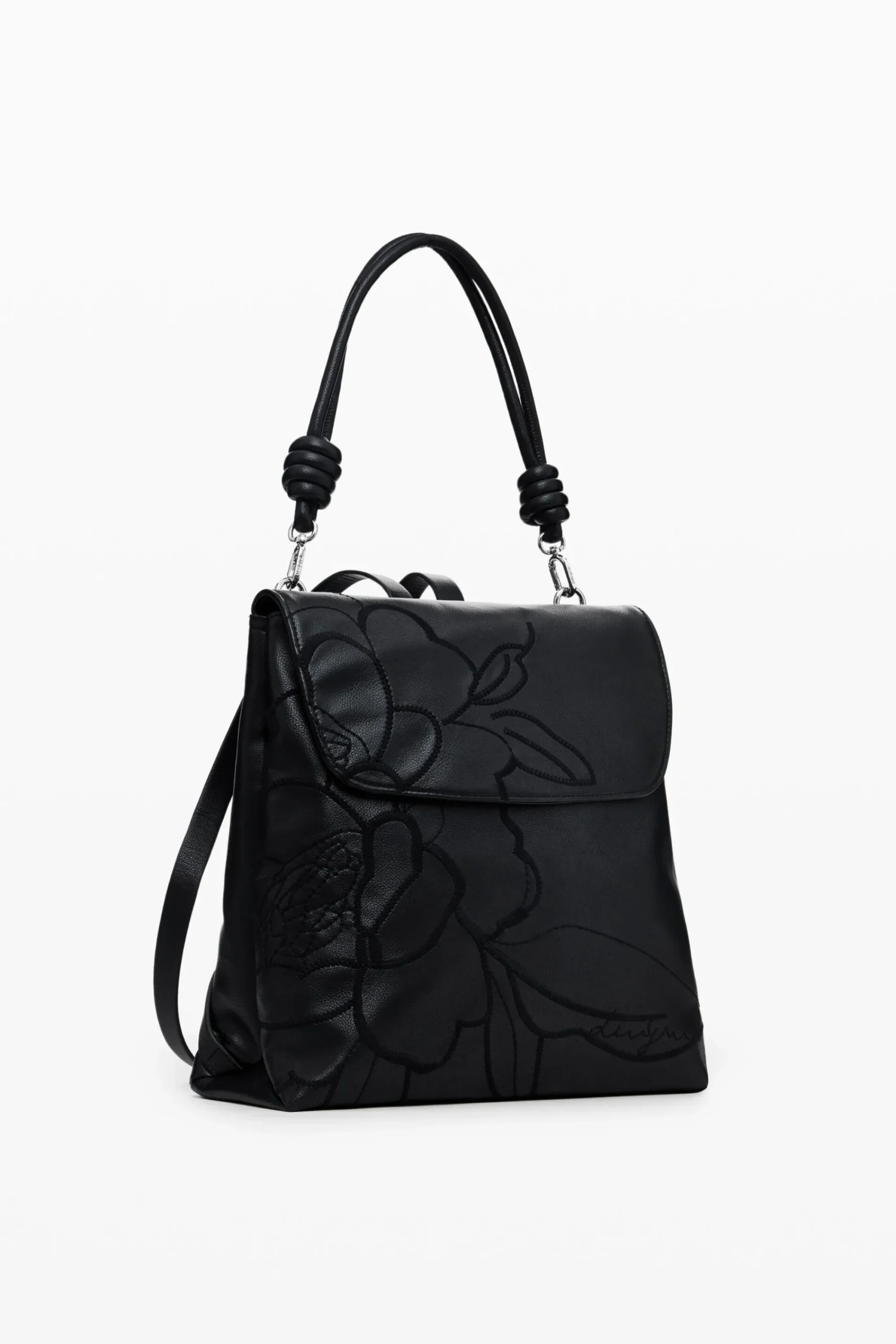 Mochilas|Mochilas-Desigual Mochila mini botánica multiposición