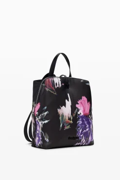 Mochilas|Mochilas-Desigual Mochila mini efecto piel